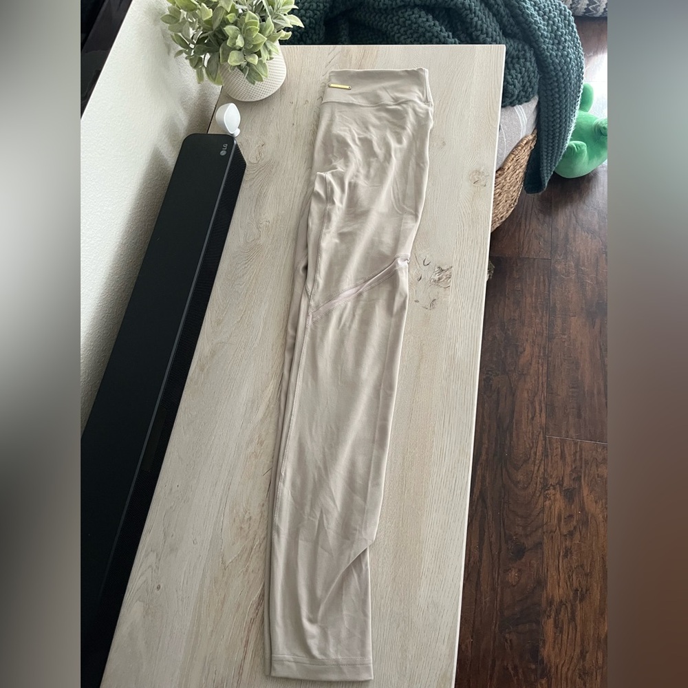 Gymshark Whitney Simmons Leggings- Beige Tan Limited Edition Size Small